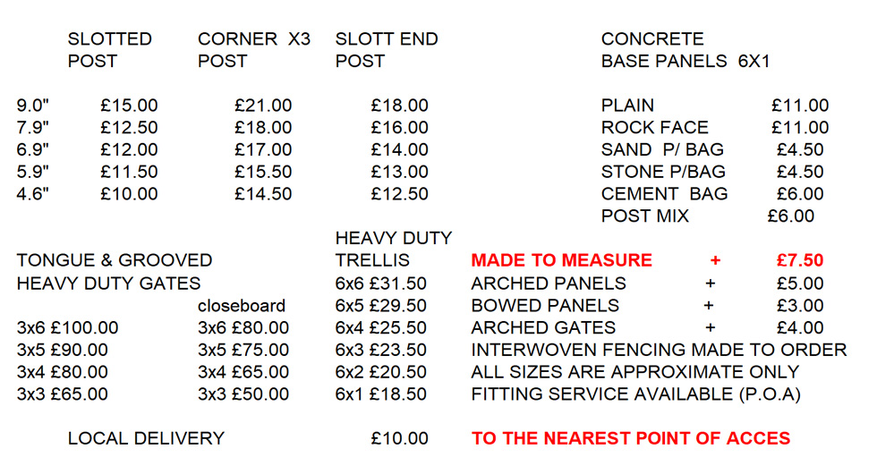 prices_concrete_21b timber fence products